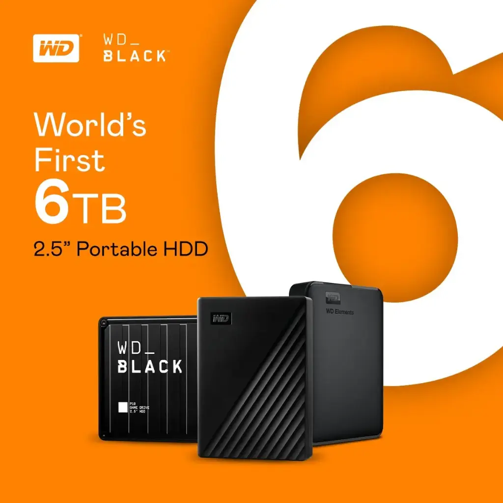 HARD WD MY PASSPORT 6TB 