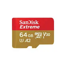 SD  MICRO 64GB 4K SANDISK 170MBS SDSQXAH