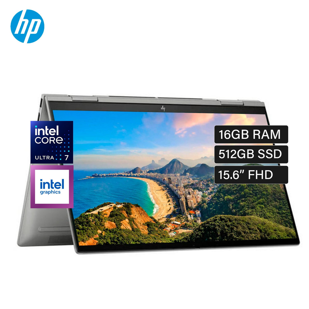 LAPTOP HP ENVY 15 - FE1082WM ULTRA 7 \16\512SSD \ WIN 11\ X360