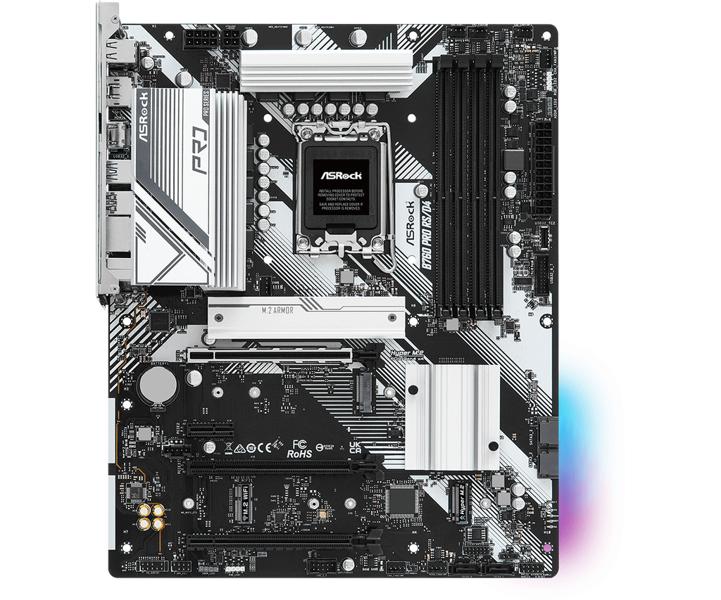 MOTHERBOARD ASROCK B760 PRO RS\4 LGA1700 DDR4 ATX \ 90-MXBL80-A0UAYZ