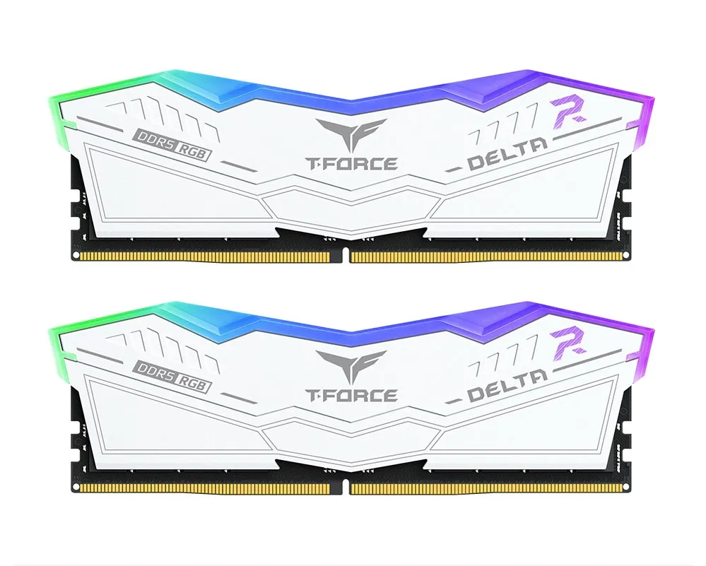 RAM TEAMGROUP T-FORCE DELTA RGB 64GB (2X32) 6000 DDR5 \ BLACK \ FF3D564G6000HC38ADC01