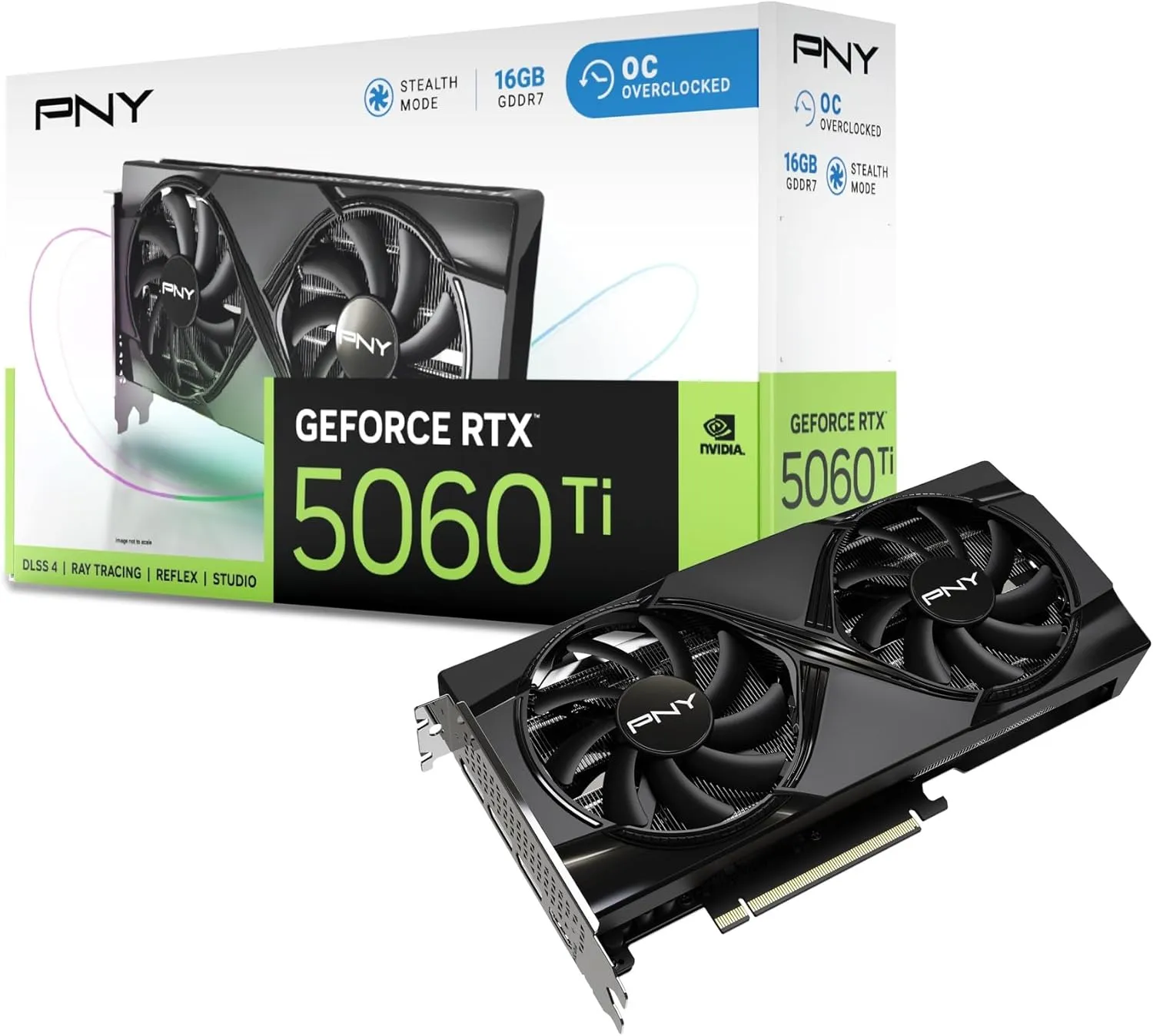 V-CARD PNY RTX5060TI 16GB OC DUAL FAN GDDR7 \ VCG5060T16DFXPB1-O