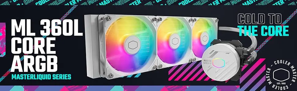COOLER MASTER LIQUID 240L RGB \ WHITE