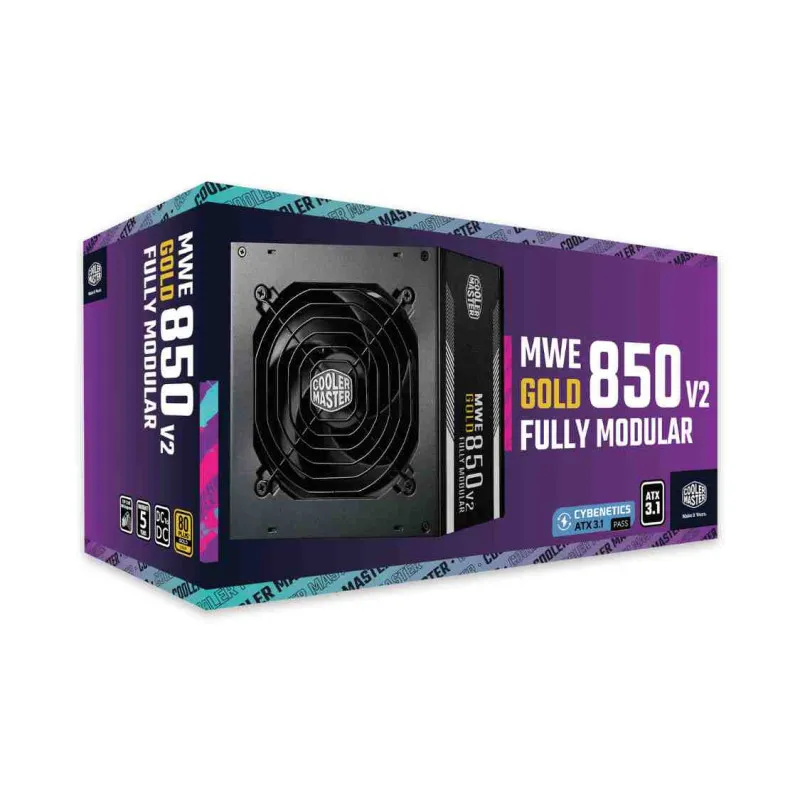 COOLER MASTER MWE850W V2 GOLD BLACK