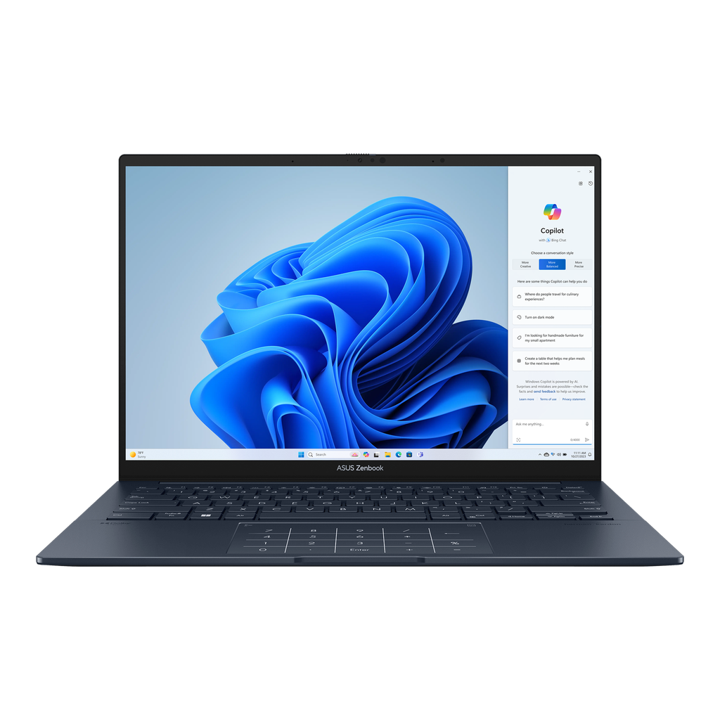 LAPTOP ASUS ZENBOOK UX3405CA-U7512 ULTRA 7-255H \RAM 16\512SSD \14 OLED TOUCH 