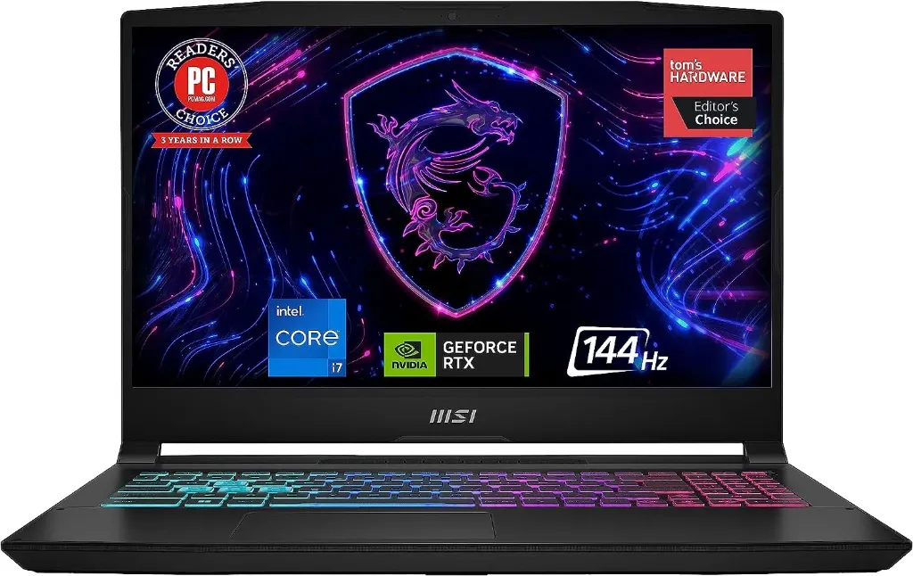 LAPTOP MSI KATANA CORE I7-14TH \RAM 16\512SSD \RTX5050