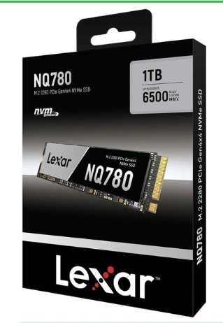 HARD LEXAR NQ780 1TB M.2 2280 PCIE GEN4X4 NVME \LNQ780X001T-RNNNG