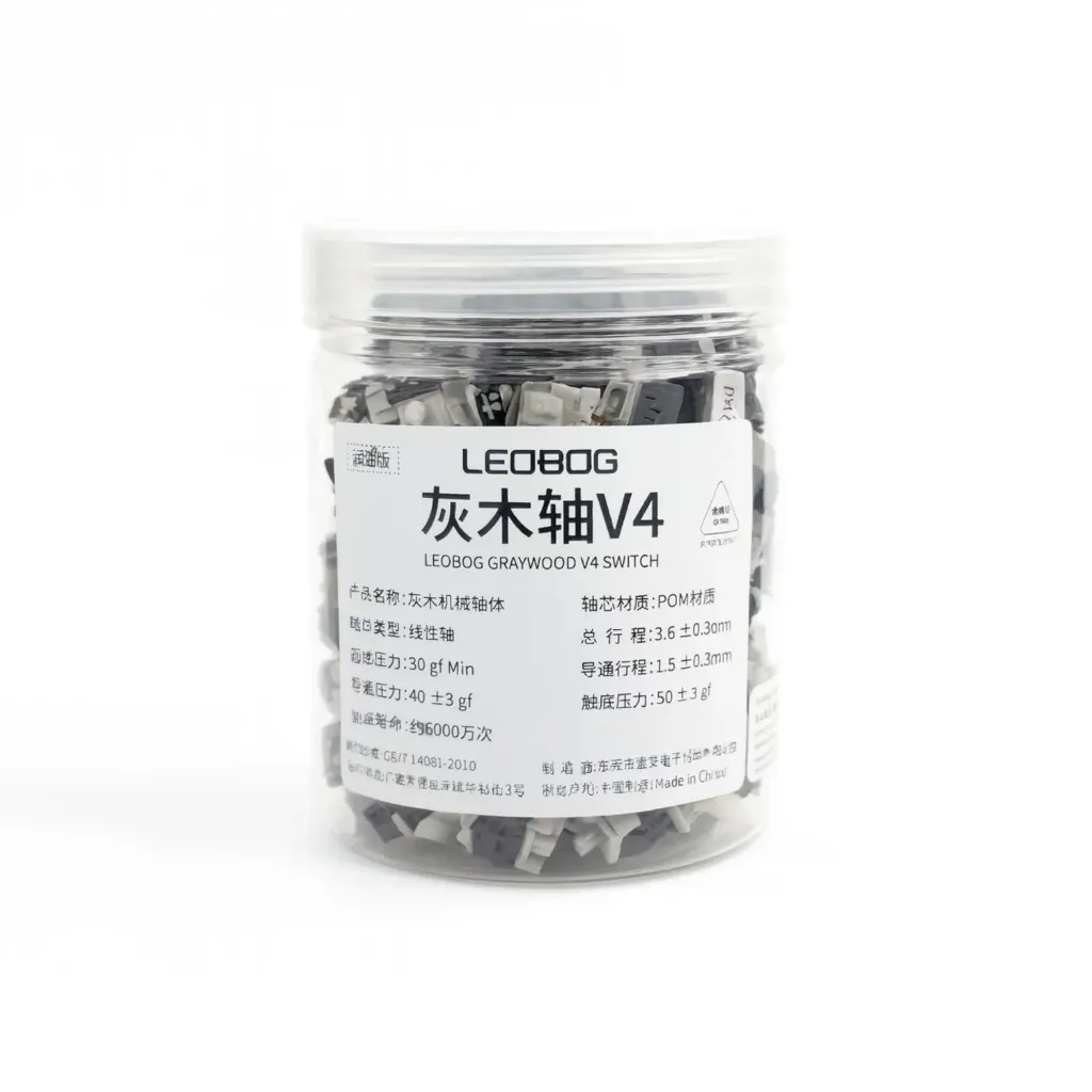 AULA LEOBOG GrayWood V4 Keyboard Switches(100PCS)