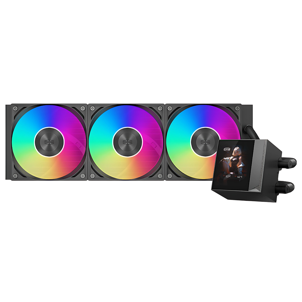 GT360M ARGB CPU Liquid Cooler 360ML- Powerful liquid cooling with a sleek