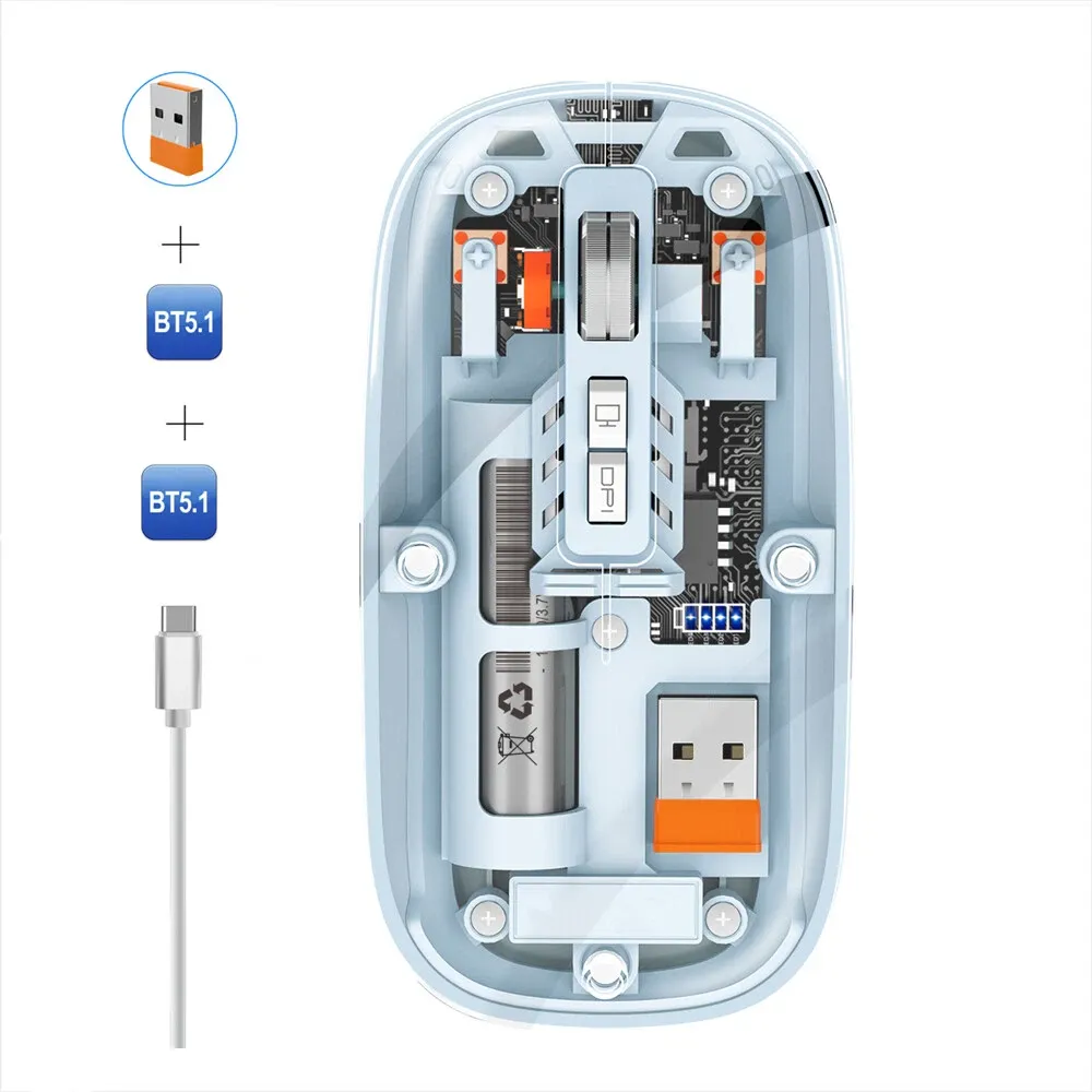 Mouse M233 Wireless Bluetooth Rechargeable
