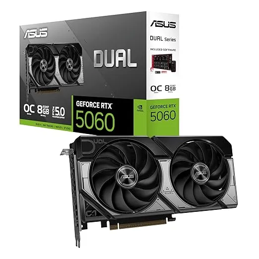 V-CARD ASUS DUAL RTX5060 8GB OC GDDR7 VGA \ 90YV0N12-M0NA00