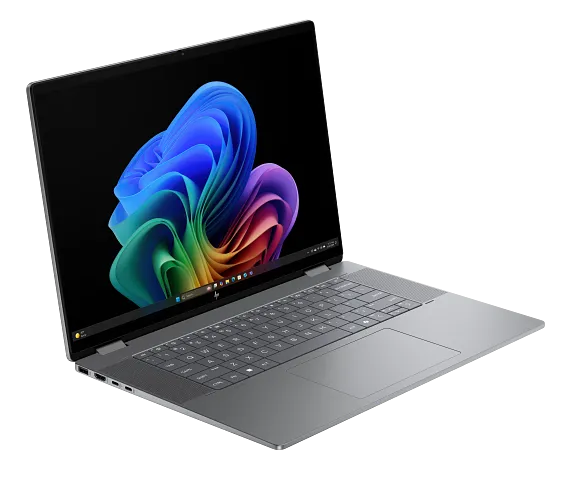 HP OmniBook 16-AW0033DX AI PC – Ultra 7 255H RTX 4050 32GB 2TB OLED Touch 2.5K 16″ 2.5K OLED Touch, Intel Ultra 7 255H, RTX 4050 6GB, 32GB DDR5, 2TB SSD, Windows 11, Backlit Keyboard, AI PC, Meteor Silver