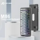 ATTACK SHARK M86 RGB Keyboard MOON NIGHT (BLUEBERRY SWITCH)