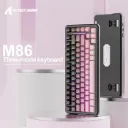ATTACK SHARK M86 RGB Keyboard BLACKBERRY (BLUEBERRY SWITCH)