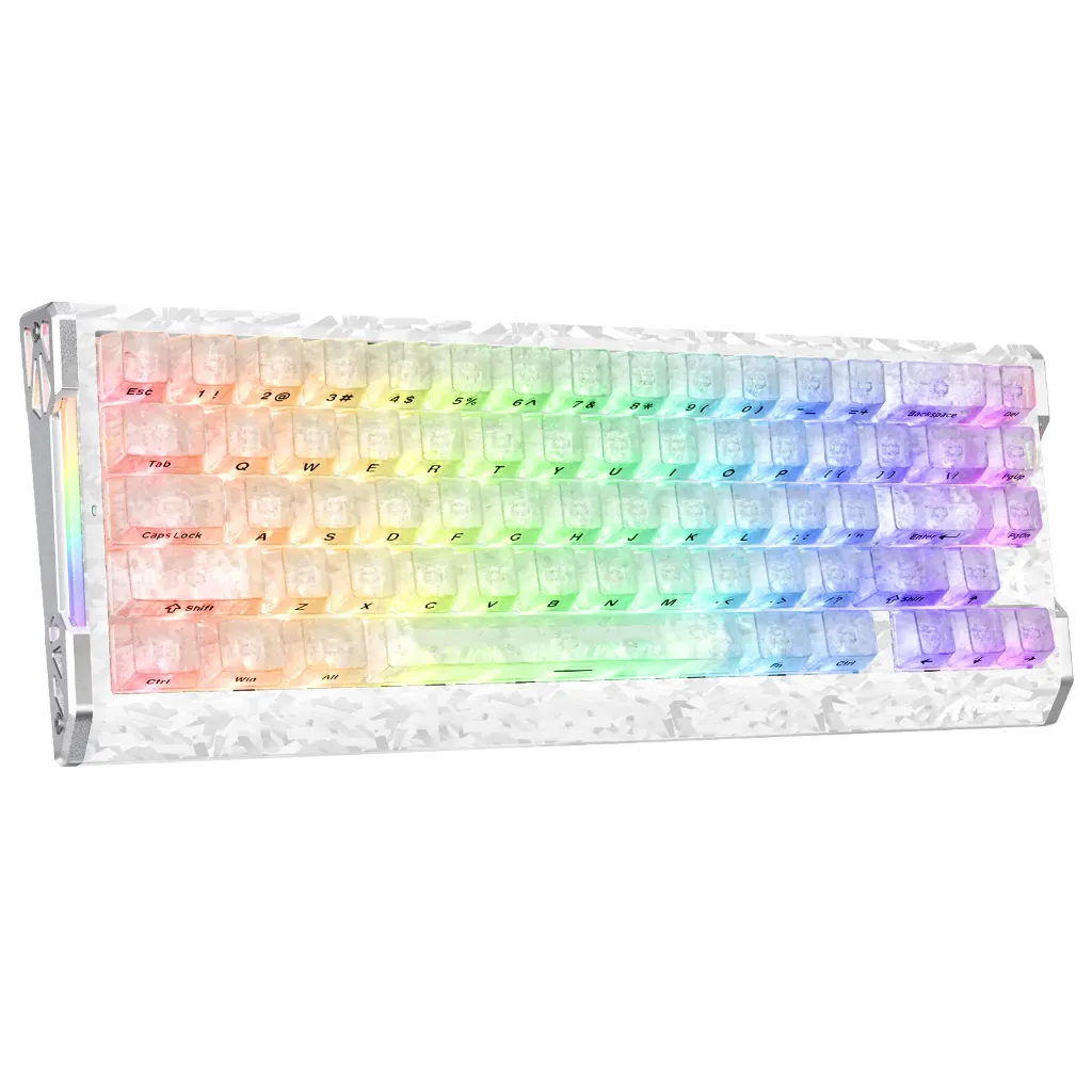 ATTACK SHARK R68HE RGB Keyboard ICE Ninja