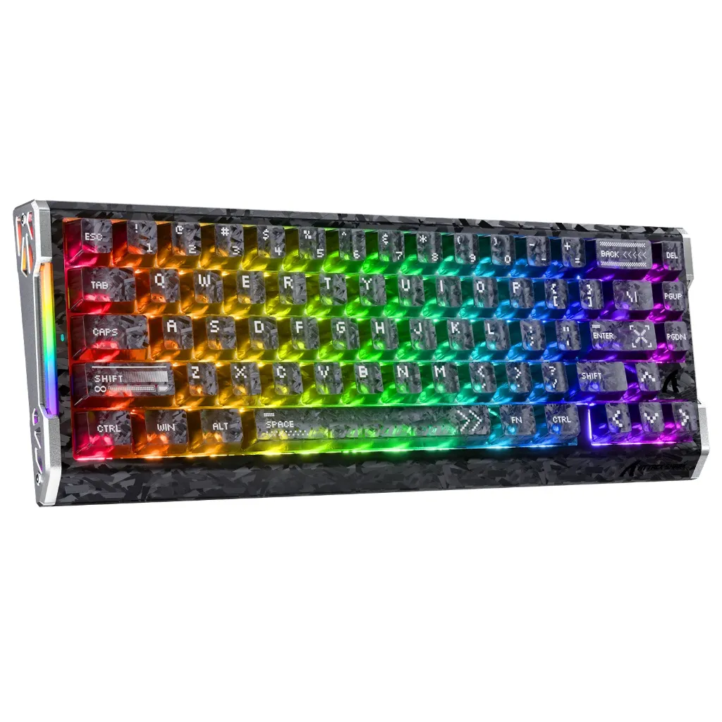 ATTACK SHARK R68HE RGB Keyboard inkshade