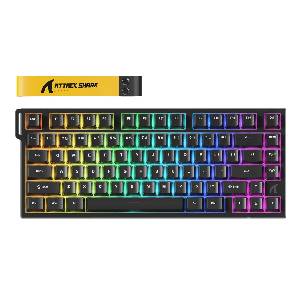 ATTACK SHARK R82 HE Keyboard MECHANICAL BLACK